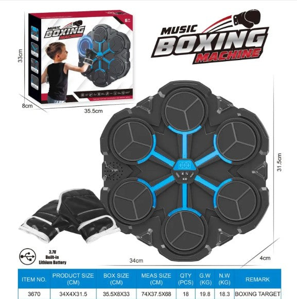 Smart Boxing Target Machine – Stress Relief & Reflex Training for Home