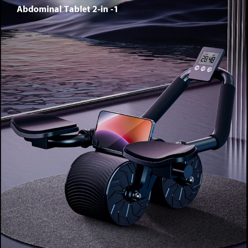 Automatic Rebound Ab Wheel – Core Strengthening & Toning Exercise Roller