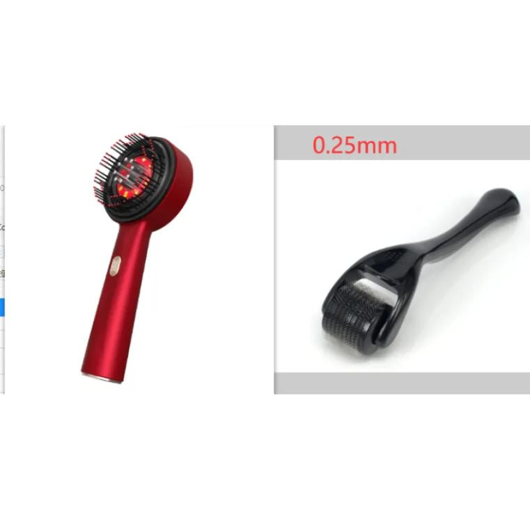 Electric Scalp Massage Comb – Red Light Hair Growth & Scalp Care Tool
