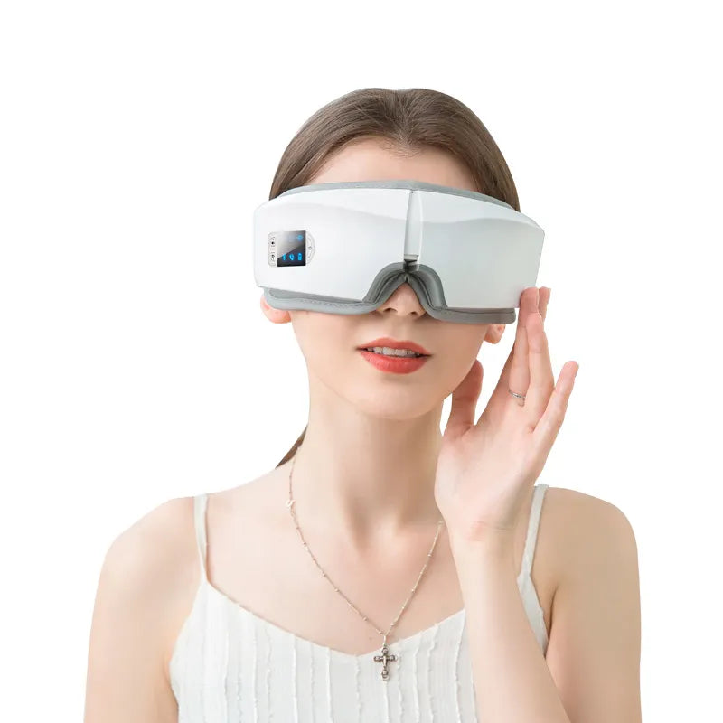 Heated Eye Massager – Gentle Relief for Eye Strain, Puffiness & Tension
