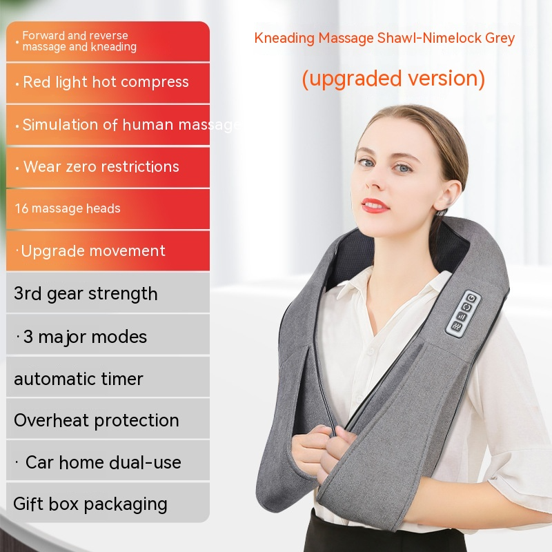 Heated Back Massager – Soothing Warmth & Tension Relief for Your Spine